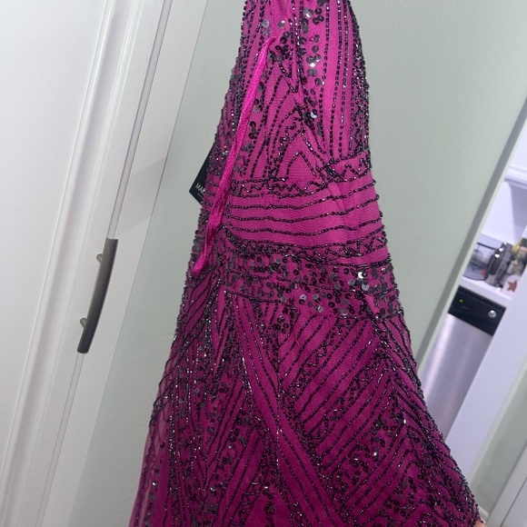 Marina Fuchsia Sequin Dress - Picture 5 of 6